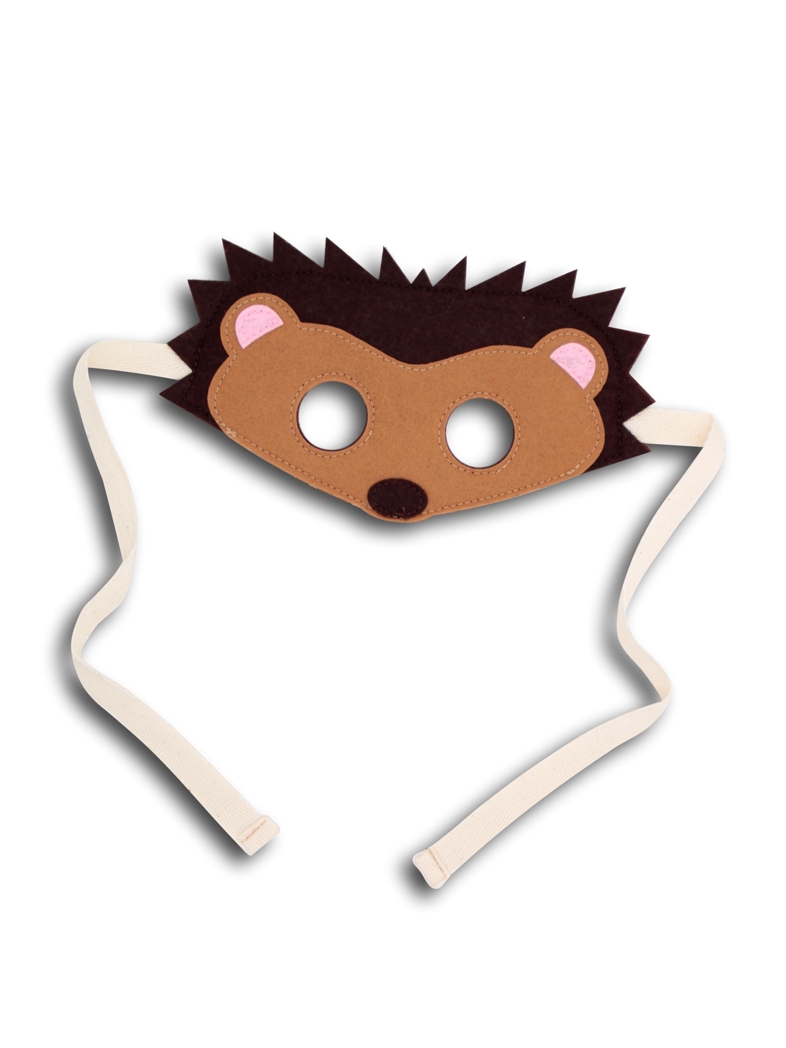 Маска фетровая "Ежик", арт. 3098, производитель SANTA LUCIA (САНТА ЛЮЧИЯ), ISBN 462-0-02090-758-3, № 1