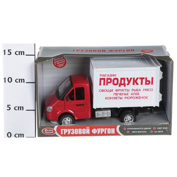 Грузовик, арт. 9077-A, производитель Play Smart (Плэй Смарт), ISBN 460-2-01016-804-4, № 1