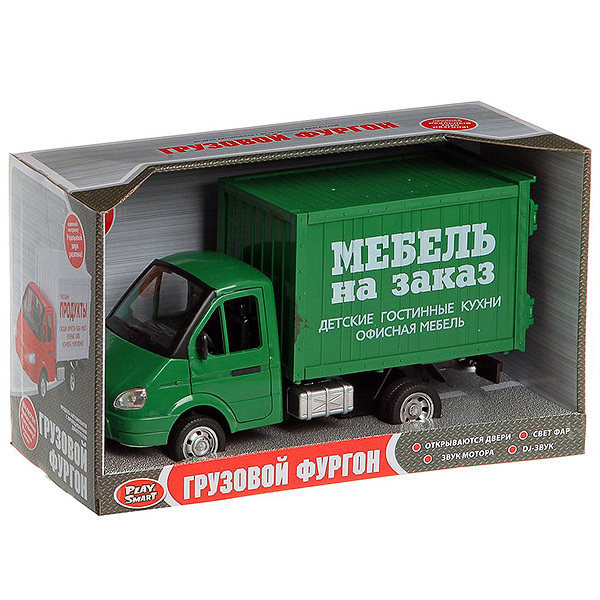 Грузовик, арт. 9077-B, производитель Play Smart (Плэй Смарт), ISBN 460-2-01016-811-2, № 1