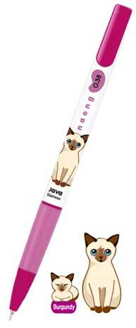Ручка шариковая Naong Siamese 0,38, арт. 10.039K, производитель JAVAPEN (ЯВАПЕН), ISBN 880-9-41981-528-9№ 1