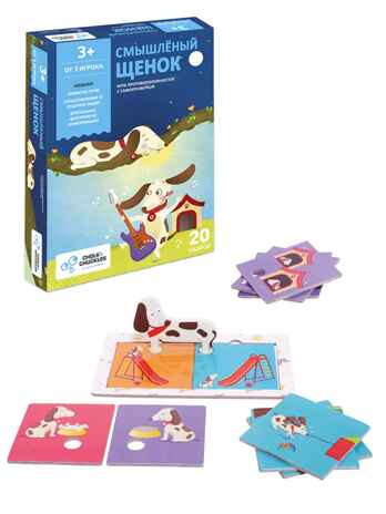 Настольная игра для детей Смешленый щенок, арт. CCPPL040, производитель Chalk & chuckles, ISBN 890-6-04556-061-0№ 2