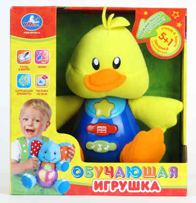 Умка Обучающая игрушка свет+звук (Стихи А.Барто, песенка из м/ф) в ассортименте, арт. 0635-07, производитель Умка, ISBN 469-0-59004-341-7№ 1