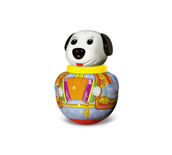 Неваляшка малая Собачка Бим, арт. 01730, производитель Стеллар, ISBN 460-7-03827-727-3, № 1