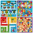 Игра детская настольная Ходилки-Бродилки 4 в 1, арт. 2120C, производитель Dream Makers (Дрим Мейкерс), ISBN 481-4-71800-173-2, № 4