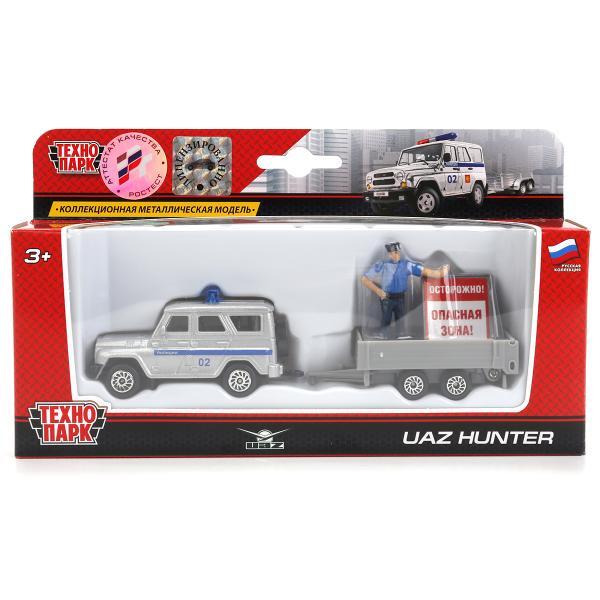 Технопарк УАЗ Hunter 7,5 см. + прицеп, арт.SB-16-93+UH-WB, производитель Симбат, ISBN 469-0-59013-506-8, № 1