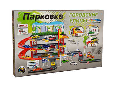 Парковка городские улицы, арт. И-1389, производитель Рыжий кот, ISBN 466-5-29541-389-6№ 2