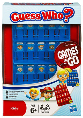 Games Дорожная игра &quot;Угадай, кто?&quot; (рус. яз.), производитель Hasbro (Хасбро), ISBN 501-0-99456-688-3, № 1