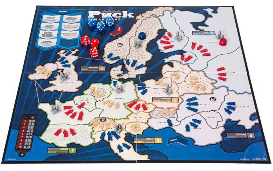 Риск. Баланс сил, производитель Hasbro (Хасбро), ISBN 501-0-99433-304-1, № 2