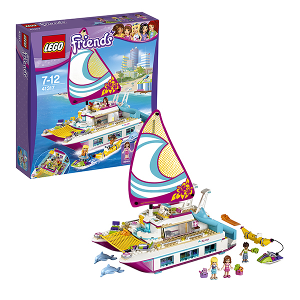 LEGO Friends 41317  Катамаран Саншайн, производитель LEGO (ЛЕГО), ISBN 570-2-01586-646-0, № 1