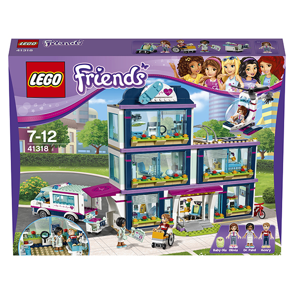 LEGO Friends 41318  Клиника Хартлейк-Сити, производитель LEGO (ЛЕГО), ISBN 570-2-01586-647-7, № 8