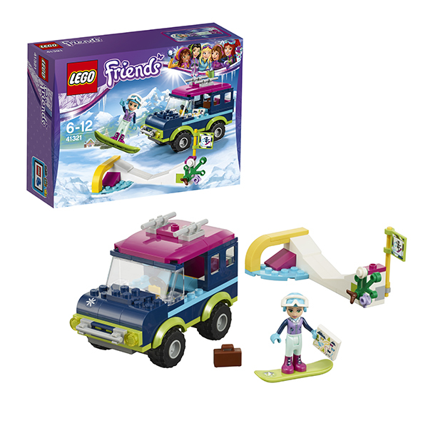 LEGO Friends 41321  Горнолыжный курорт: внедорожник, производитель LEGO (ЛЕГО), ISBN 570-2-01586-653-8, № 1
