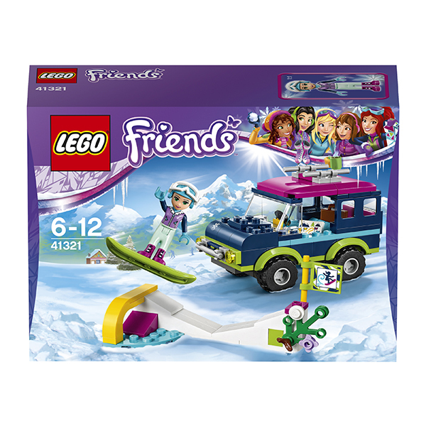 LEGO Friends 41321  Горнолыжный курорт: внедорожник, производитель LEGO (ЛЕГО), ISBN 570-2-01586-653-8, № 7