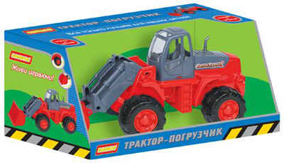 Трактор-погрузчик (в коробке), производитель Полесье, ISBN 481-0-34400-966-1№ 1