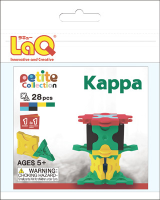 LAQ PETITE COLLECTION KAPPA Конструктор, 28 деталей, производитель LAQ, ISBN 495-2-90700-174-0, № 1