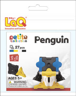 LAQ PETITE COLLECTION PENGUIN Конструктор, 27 деталей, производитель LAQ, ISBN 495-2-90700-175-7№ 1