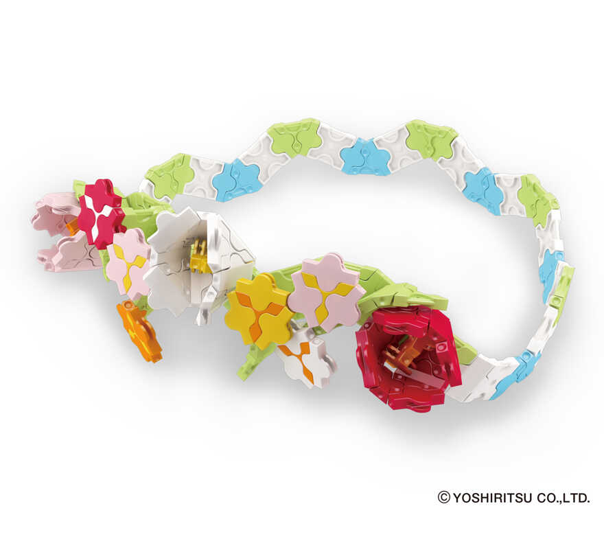 LAQ SWEET COLLECTION FLOWER Конструктор, 260 деталей, производитель LAQ, ISBN 495-2-90700-132-0, № 1