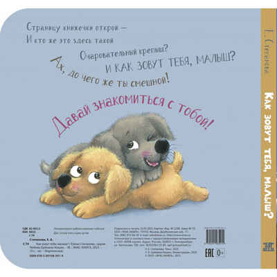 Как зовут тебя, малыш?, производитель ЭНАС-КНИГА , ISBN 978-5-00198-591-4№ 5
