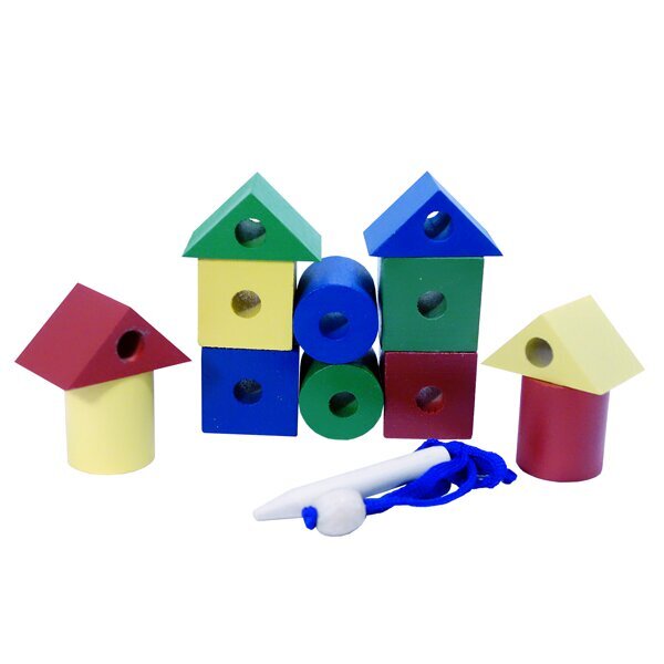 Бусы геометрич цветн.-конструктор (12дет)(RNToys) Ш-107, производитель RNToys (РНТойс), ISBN 200-0-07707-001-0, № 1