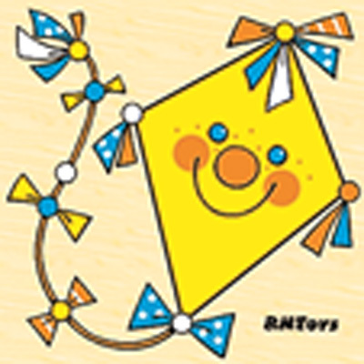 Воздушный змей - шнуровка, арт. Ш-057, производитель RNToys (РНТойс), ISBN 260-0-00007-927-3, № 1