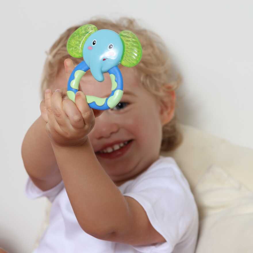Прорезыватель Uviton с охлаждающим эффектом Buddies Слоненок 0142, производитель Uviton, ISBN 462-7-10496-275-9, № 5