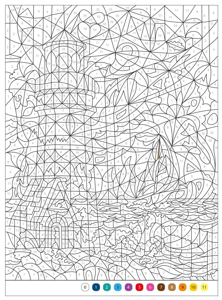 Транспорт (Цветовой код. Раскрась по номерам), раскраска, производитель МОЗАИКА kids , ISBN 978-5-43154-599-3, № 3