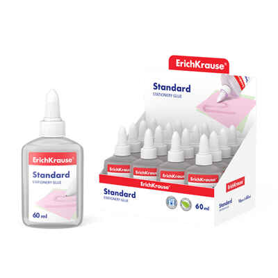 Клей канцелярский Standard, 60 мл., арт. 48708, производитель ErichKrause® (Эрих Краузе), ISBN 404-1-48548-708-1№ 1