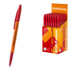 Ручка шариковая Slender Stick Orange 0.7, Super Glide Technology, цвет чернил красный, арт. 63091