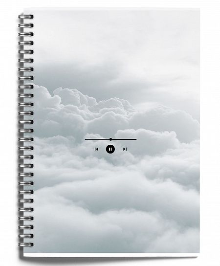 Тетрадь 80 л. А4 клетка Sound in clouds, арт. LXCBCLA4-SDC, производитель ФАРМ, ISBN 460-2-72319-430-9, № 4