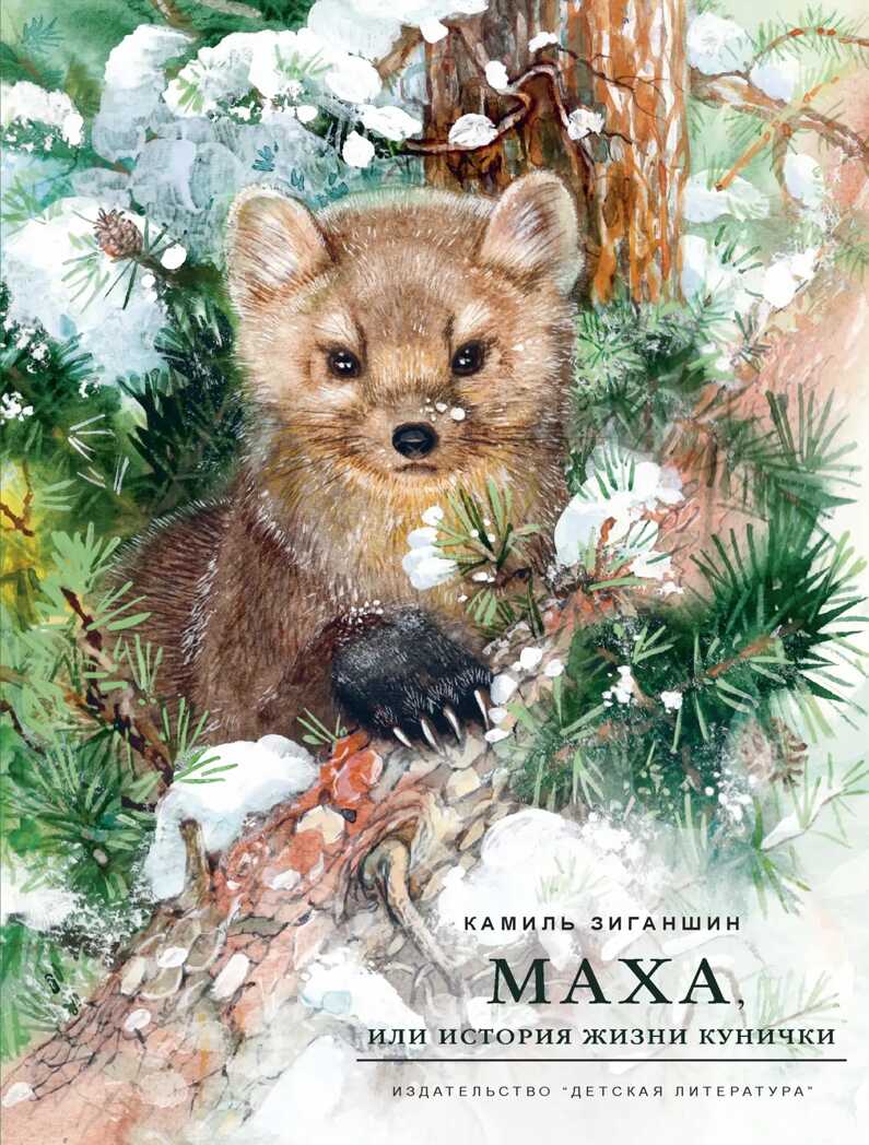 Наша марка. Зиганшин. Маха, или История жизни кунички, производитель Детская литература, ISBN 978-5-08006-433-3, № 1