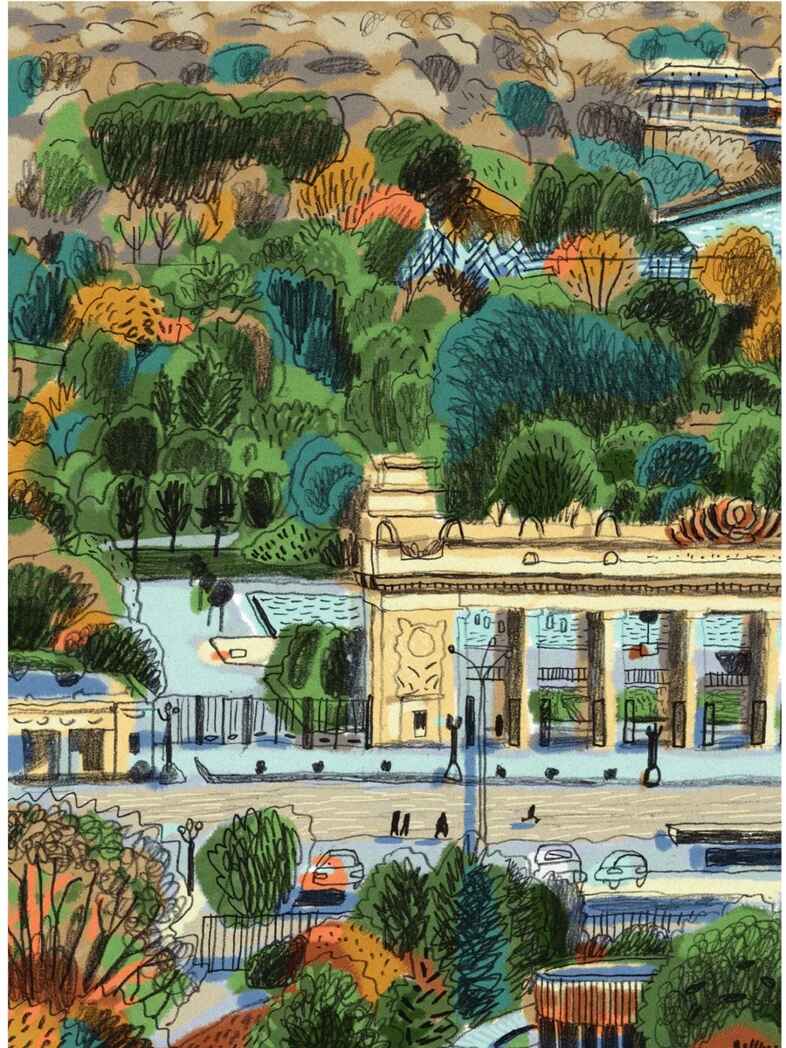 Москва. Парк Горького, производитель АСТ , ISBN 978-5-17157-760-5, № 3