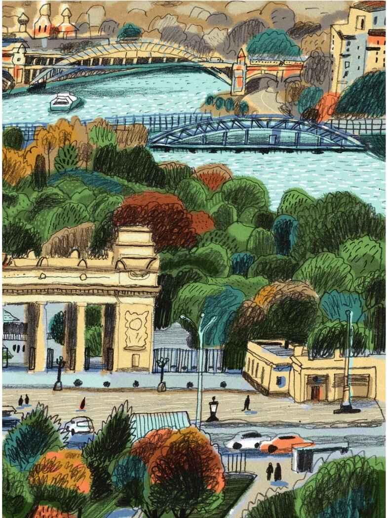 Москва. Парк Горького, производитель АСТ , ISBN 978-5-17157-760-5, № 4