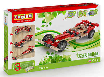 Конструктор ENGINO: Машины с Мотором, серия ECO BUILDS, арт.EB70, производитель ENGINO, ISBN 529-1-66400-101-3№ 1