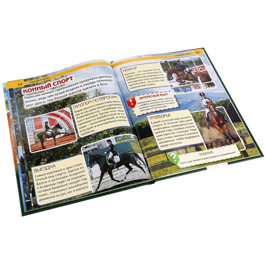 Лошади и пони. Энциклопедия с развивающими заданиями, производитель Умка, ISBN 978-5-50602-274-9, № 3