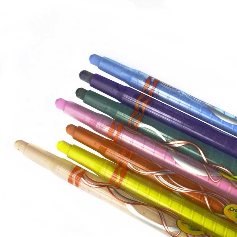 12 Выкручивающихся восковых мелков, арт. 52-8530, производитель Crayola, ISBN 007-1-66208-530-8, № 2