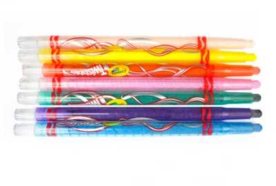 12 Выкручивающихся восковых мелков, арт. 52-8530, производитель Crayola, ISBN 007-1-66208-530-8№ 3