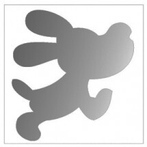 Термонаклейка световозвращающая Песик, 60х60 мм, Cova, арт. 333-105, производитель Оптима Партнер, ISBN 462-7-10650-033-1, № 1