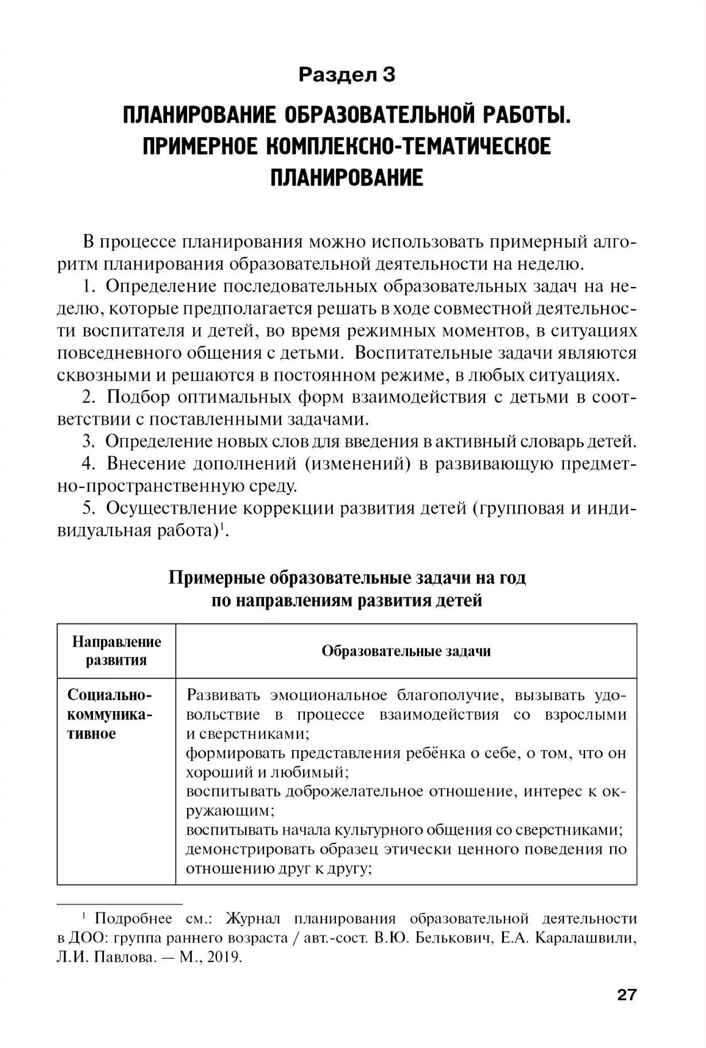 Методические рекомендации по организации образовательной деятельности в детском саду. Группа раннего возраста, производитель Мозаичный Парк , ISBN 978-5-90775-515-4, № 3