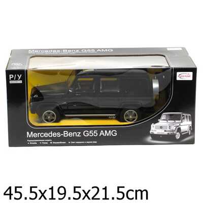 Машина р/у Rastar Mercedes-Benz G55 AMG 1:14 со светом, цвет в ассорт. в кор., производитель Rastar (Растар), ISBN 693-4-61304-992-4№ 1