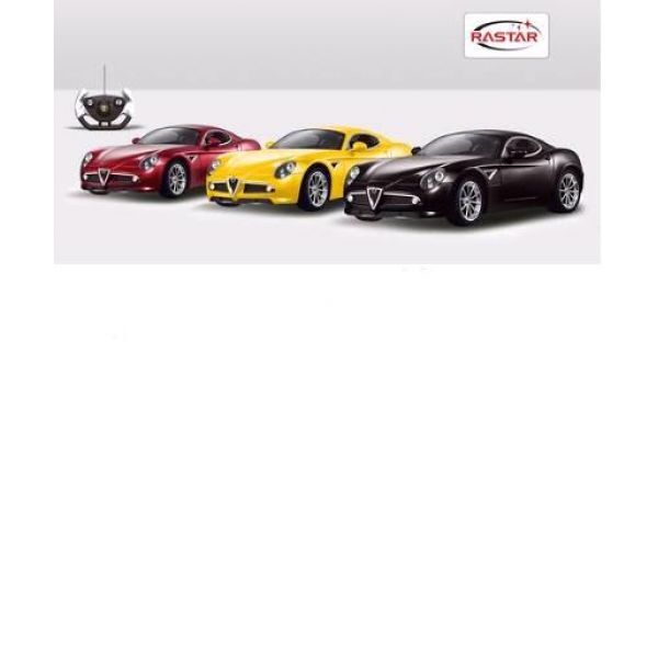 Машина р/у Rastar Alfa 8C Competizione 1:14 со светом, цвет в ассорт. в кор., производитель Rastar (Растар), ISBN 469-0-59003-656-3, № 1