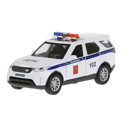 Land Rover Discovery полиция, 12 см., арт. DISCOVERY-12POL-WH, производитель Симбат, ISBN 469-0-59021-037-6№ 2