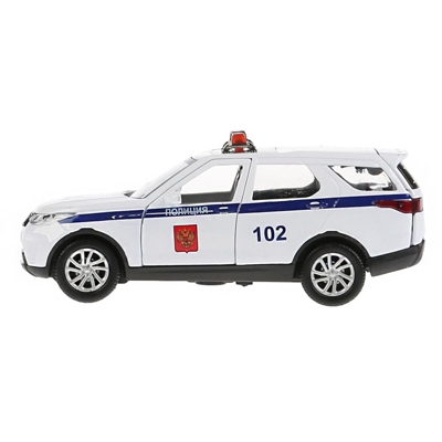 Land Rover Discovery полиция, 12 см., арт. DISCOVERY-12POL-WH, производитель Симбат, ISBN 469-0-59021-037-6№ 3