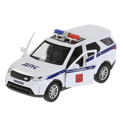 Land Rover Discovery полиция, 12 см., арт. DISCOVERY-12POL-WH, производитель Симбат, ISBN 469-0-59021-037-6№ 4