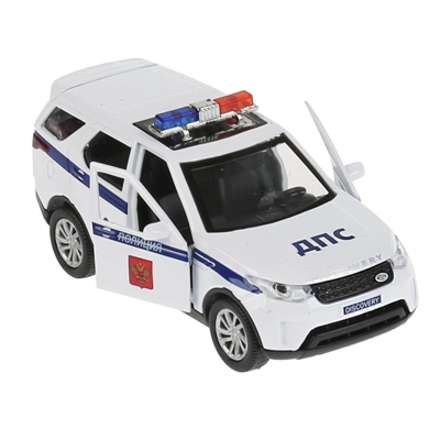 Land Rover Discovery полиция, 12 см., арт. DISCOVERY-12POL-WH, производитель Симбат, ISBN 469-0-59021-037-6№ 6