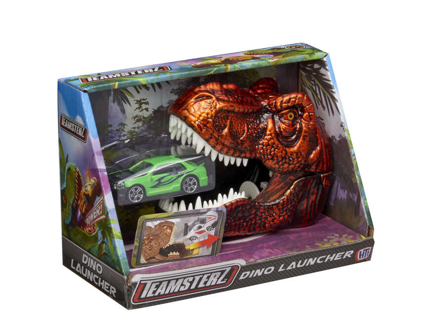Игровой набор для детей Teamsterz «Пусковая установка «Dino» с одной машинкой», арт. 1417271, производитель HTI (ЭйчТиАй), ISBN 505-0-84172-711-1, № 2