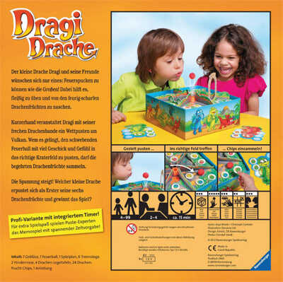 Настольная игра Дракоша Драги (Рус.), производитель Ravensburger, ISBN 400-5-55621-071-8№ 2