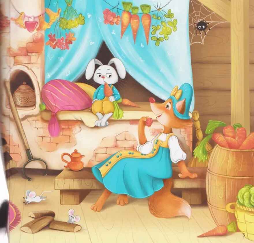 Карусель сказок. Заюшкина избушка, производитель Malamalama (Маламалама), ISBN 978-5-00230-052-5, № 2