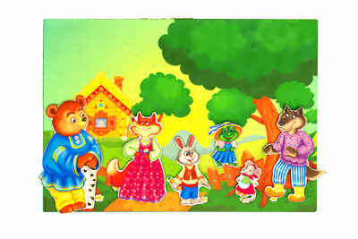 Теремок фетр, арт. LIP1166, производитель Веселые липучки LIP-LIP, ISBN 462-0-44696-211-1№ 3