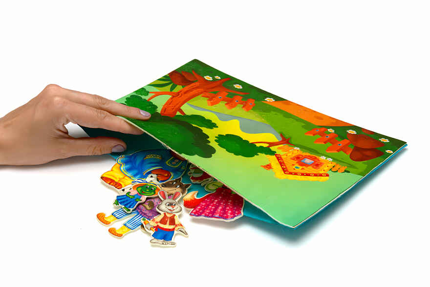 Теремок фетр, арт. LIP1166, производитель Веселые липучки LIP-LIP, ISBN 462-0-44696-211-1, № 4