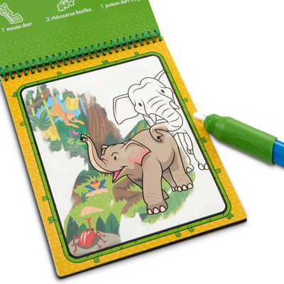 Рисуем водой Джунгли, производитель Melissa & Doug (Мелисса &Дог), ISBN 000-0-77230-176-3№ 3