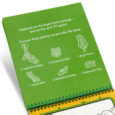 Рисуем водой Джунгли, производитель Melissa & Doug (Мелисса &Дог), ISBN 000-0-77230-176-3№ 4